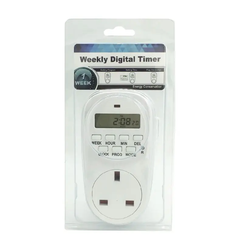 

Digital Timer Switch Energy Saving Clock Smart Power Socket EU/US/UK Plug