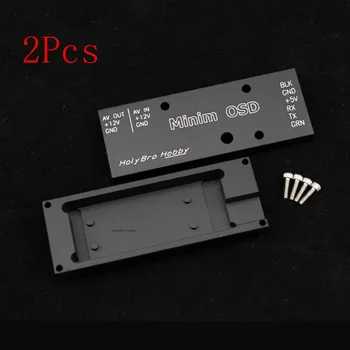 

2Pcs APM Flight Control 3DR Minim OSD V1.1 Module Shell CNC Cutting Accessories for Racing Quadcopter Drone RC Spare Parts