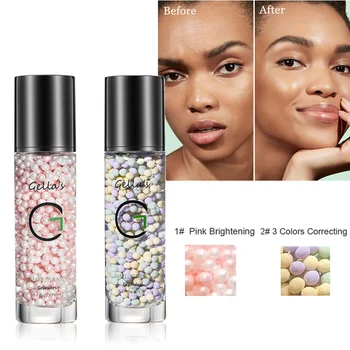 

NEW Pearls Essence Moisturizing Face Primer 35ml Moisturizing Skin Highlighter Makeup Base Cream Face Radiance Glowrizer