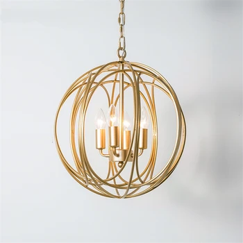 

Nordic Art E14 Led Golden Iron Pendant Lights for Living Room Mpdern Pendant Lamps Kitchen Fixtures Hanging Ring Lamps Luminaire
