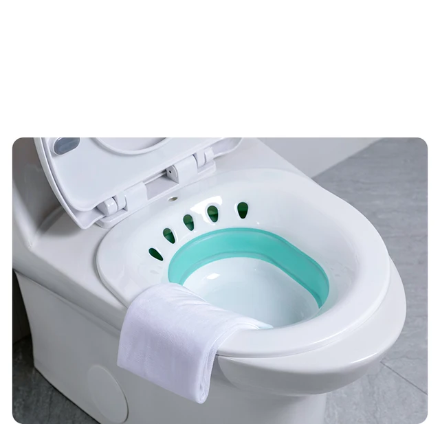 Bidet Pieghevole Per WC - Portatile Per Igiene Intima E Gravidanza - Foto 7