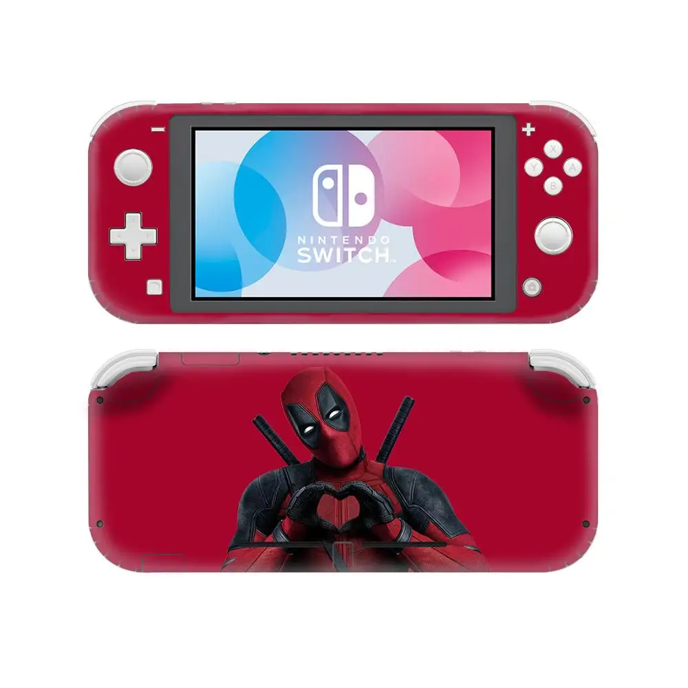 YSNSL0618 Дэдпул nintendo переключатель кожи Наклейка Обложка для nintendo Switch Lite консоль протектор для nintendo Switch Lite NSL стикер кожи - Цвет: YSNSL0618