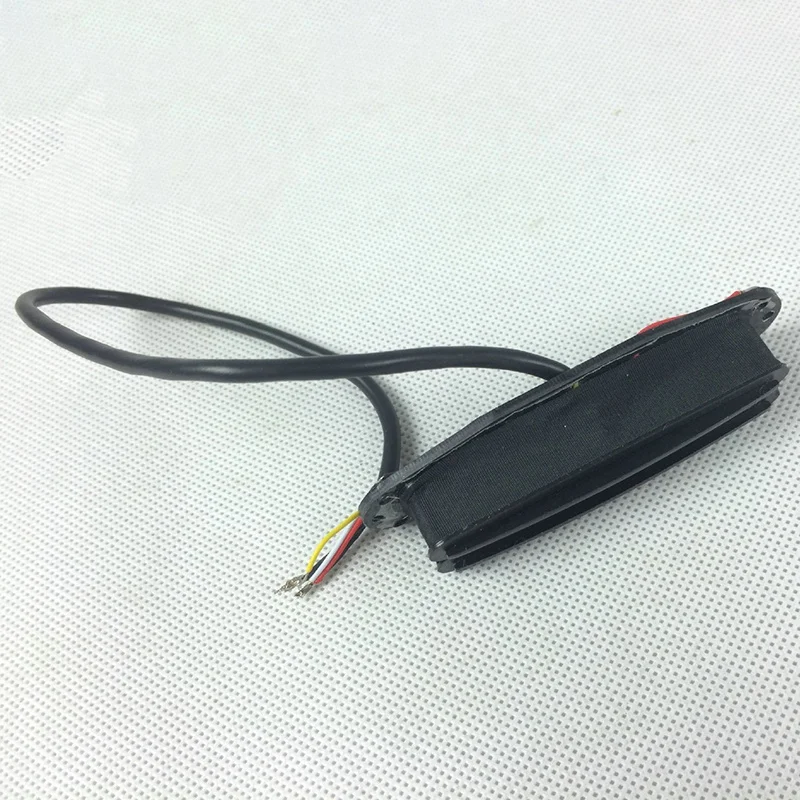Супер Продажа 5 шт. черный двойной горячий рельс Humbucker гитара шеи Пикап 4 провода