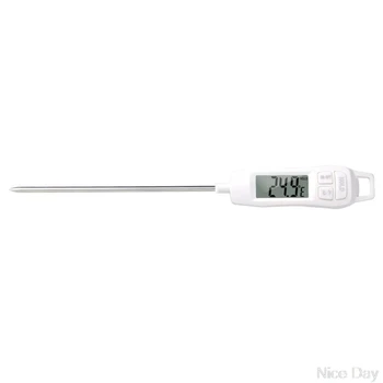 

Instant Instant Read Thermometer Digital Cooking Thermometer, Candy Thermometer with Super Long Probe for Kitchen BBQ Grill Meat
