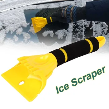 

Cleaning Tool Door Automotive Soft Grip Shovel Universal Ice Scraper Window Non Slip Snow Remover Winter Portable Car Windshield