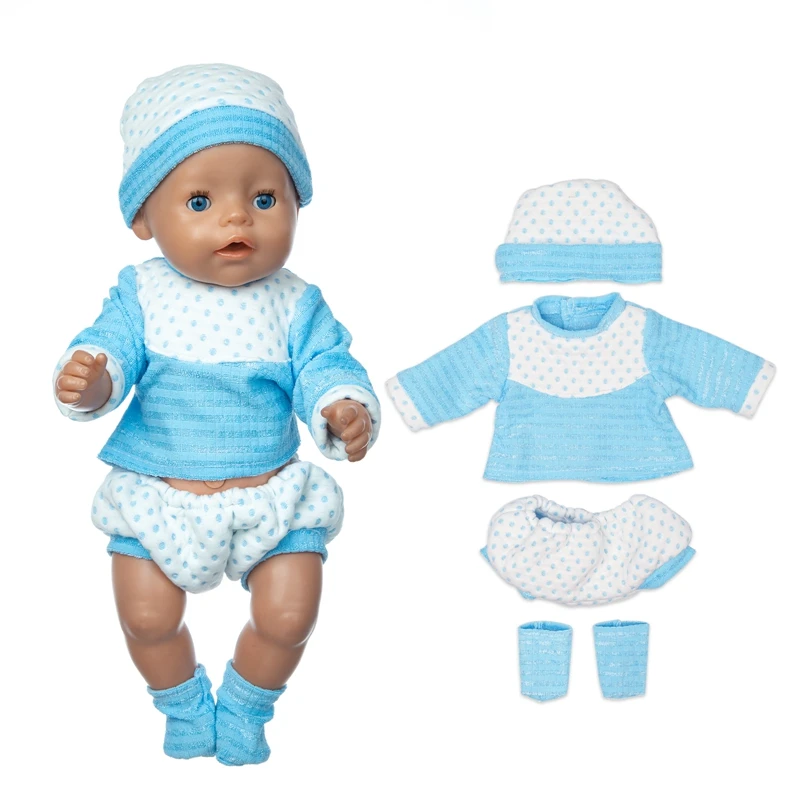 Jumpsuits Fit For 43cm Baby Doll 17 Inch Reborn Doll Clothes And Accessories doll accessories doll clothes doll clothes accessories plush doll accessories barbie doll clothes