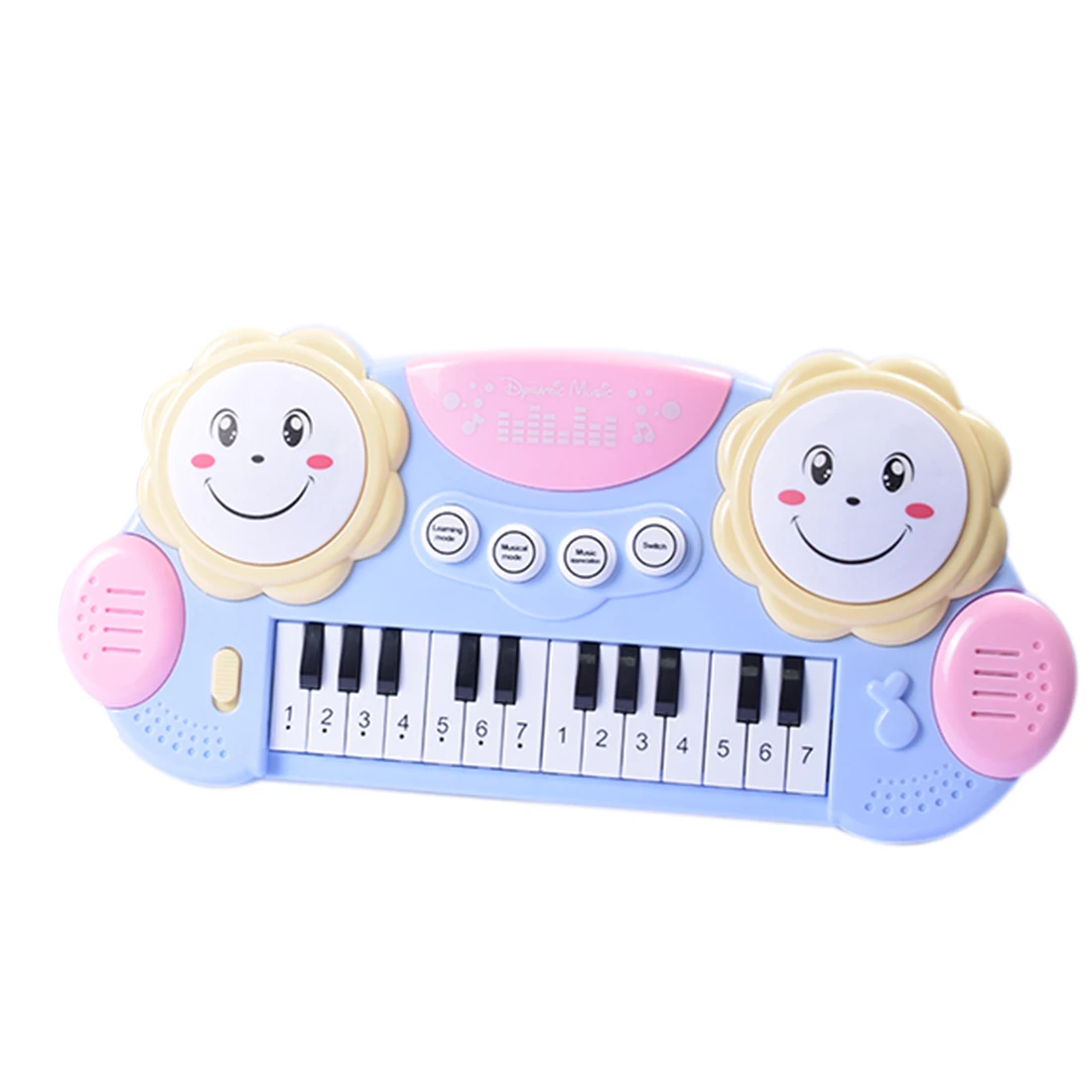 

Kids Electronic Piano Music Electronic Drum Keyboard Children Musical Toy - Blue