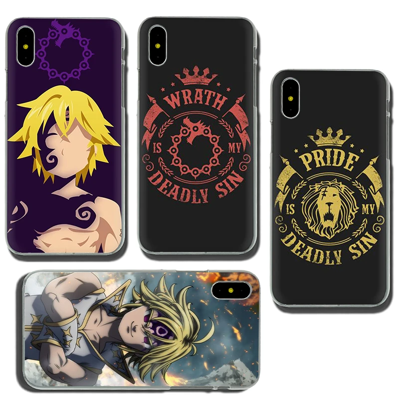 Жесткий чехол для телефона seven deadly sins для iPhone 5 5S 5C 6 6S Plus 7 8 Plus X XR XS 11 Pro MAX