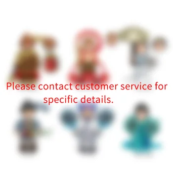 

6pcs/set Chinese Cartoon Figure Sun Wukong Na Zha Ao Bing Bai Suzhen Snake Movie Building Blocks Model Bricks Toys Free Shipping