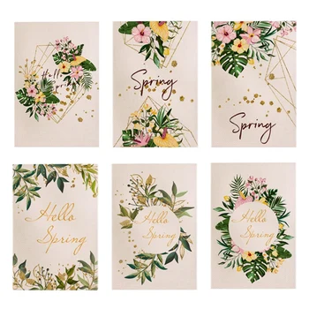 

6 Pack Spring Series Garden Banner Spring Garden Garden Flag Festival Garden Banner