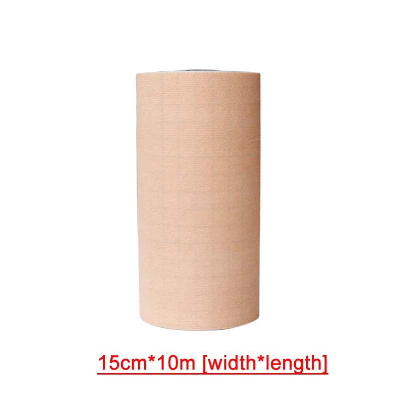 Skin 15cm 10m 10 м/рулон нетканые перевязочные медицинские бандажи пластырь фиксирующие повязки для спортивной работы аварийный набор для маникюра - Цвет: Skin 15cm 10m