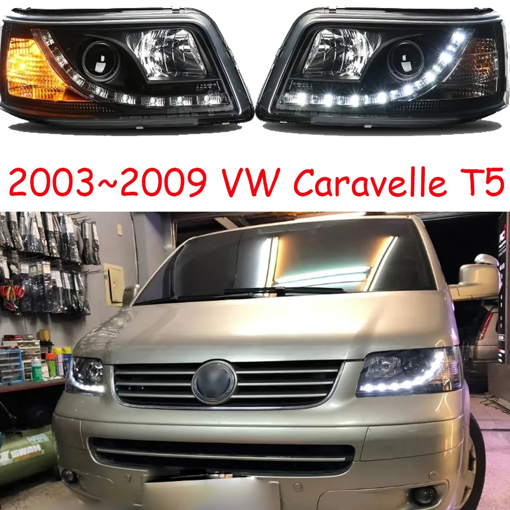 Faro Paraurti Per Auto Caravelle T5 Faro 2003 ~ 2009/2011 ~ 2015 Accessori Auto Led Hid Xenon Head Light Caravelle T5 Fendinebbia