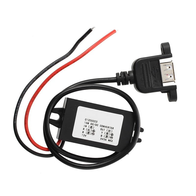 

Hot Sale Car Charger DC Converter Module 12V To 5V 3A 15W