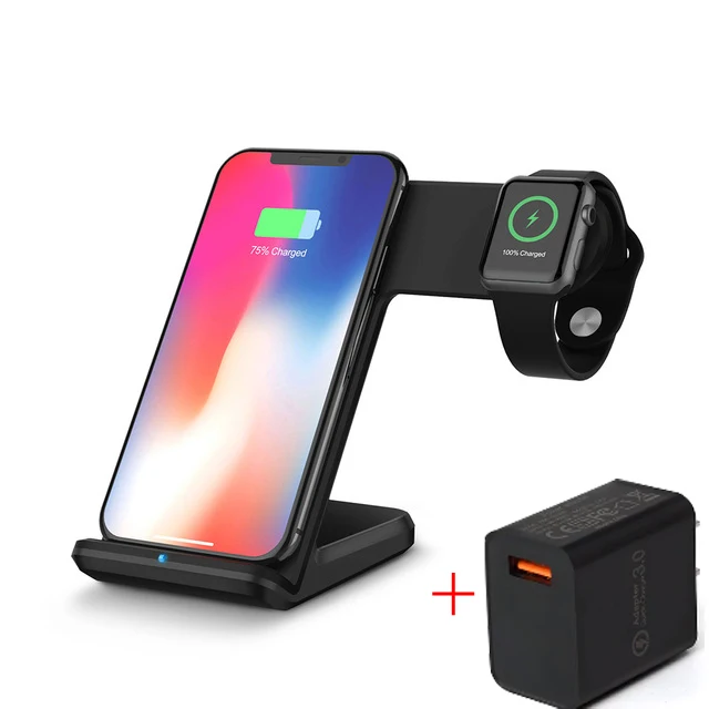 Lbiaodai chnger для apple watch iphone AirPods - Цвет ремешка: black