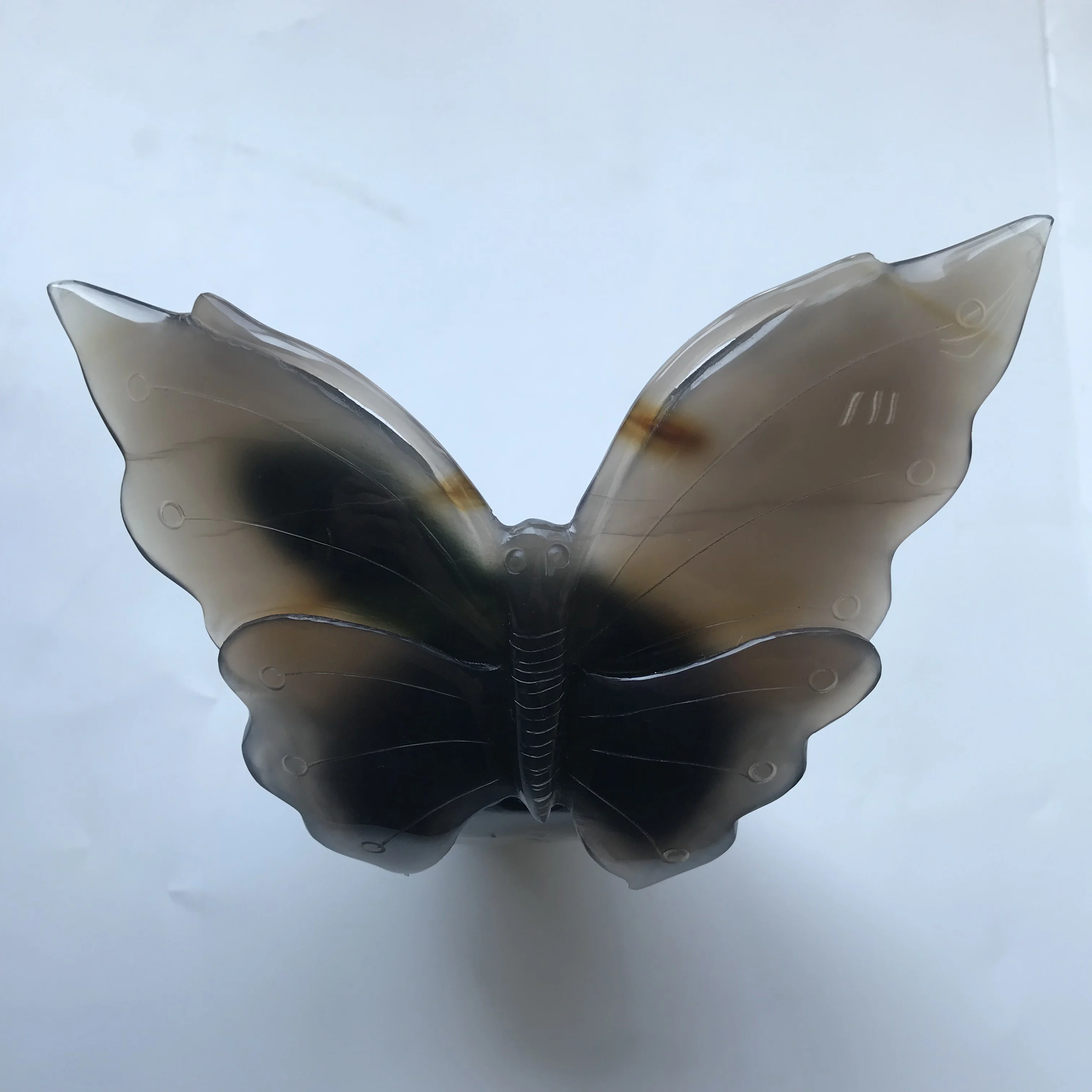 

High Quality Agate Butterfly Shape Stone Hand Crafted & Polished For Gift &Home Decor WT