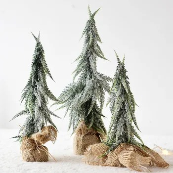 

Artificial Christmas Tree Ornament Tabletop Home Office Decoration Shopping Mall Festive Party Decor Supplies New Year