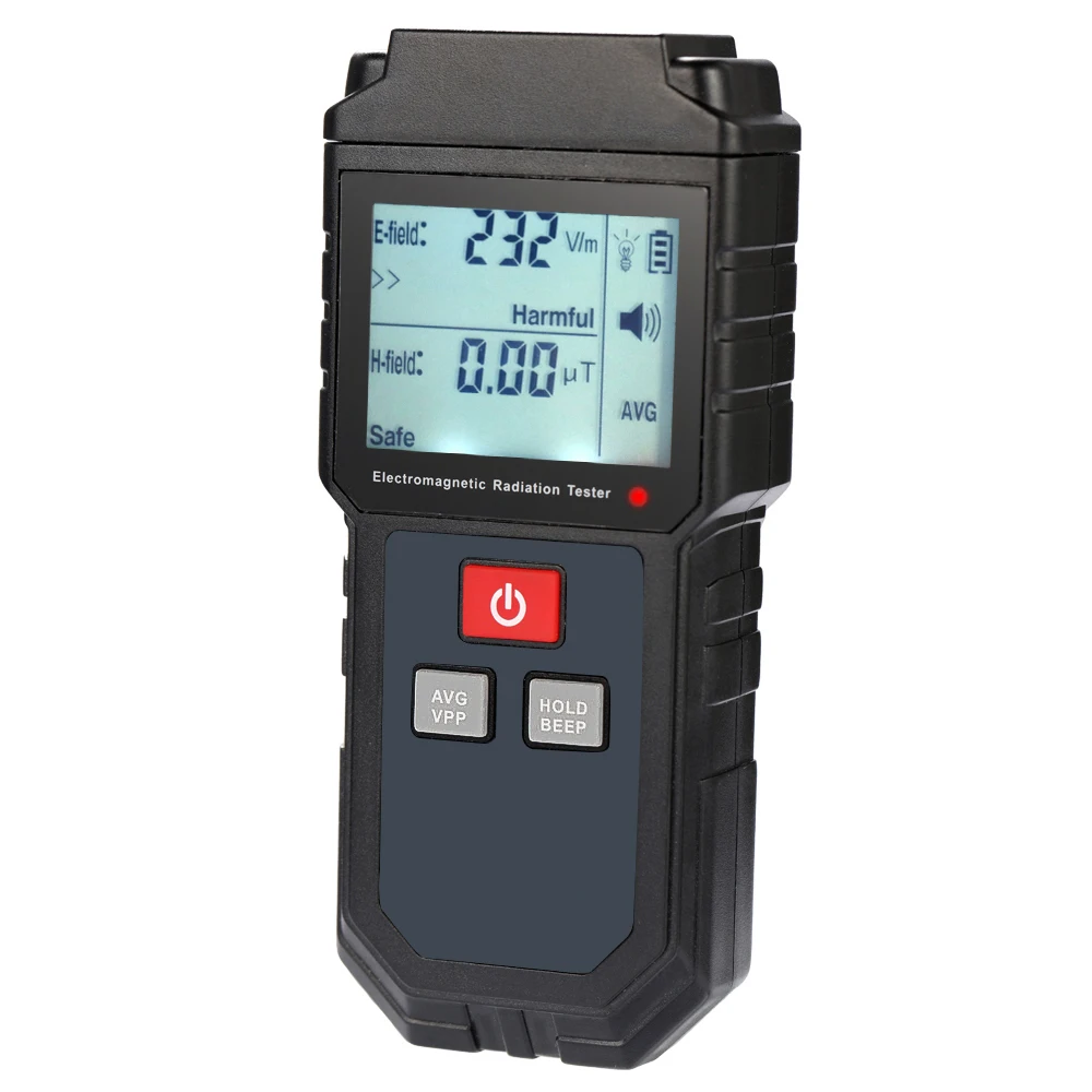 

Electromagnetic Field Radiation Tester EMF Meter Handheld Counter Digital Dosimeter LCD Detector Measurement for Computer Phone