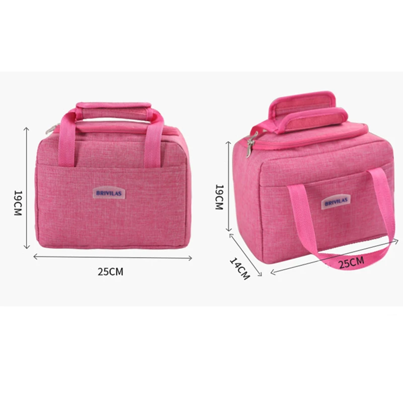 New Insulation Lunch Bag Thicken men Thermal Insulated cation Picnic Food Cooler Box Women Tote Storage Ice Bags