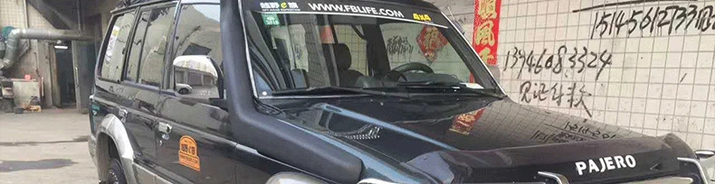 Автомобильный впускной коллектор для Mitsubishi Pajero V31 V32 V32 V23 V25 V43 V45 V46 V73V75V77 болотный Кроссовый воздухозаборник модификация