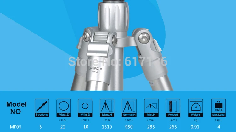 MeFoto MF05 Tripod 02