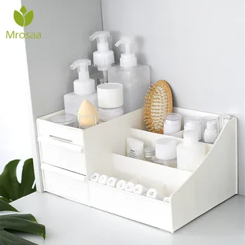 

Cosmetic Storage Box Drawer Desktop plastic Makeup Dressing Table Skin Care Rack House Organizer Container Mobile Phone Sundries