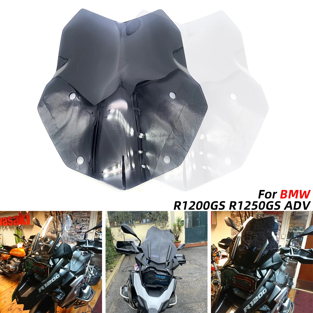 

REALZION ABS Motorcycle Windscreen Wind screen Deflector Windshield For BMW R1200GS ls R 1200GS 1200 GS Adventure LC R1250GS Adv