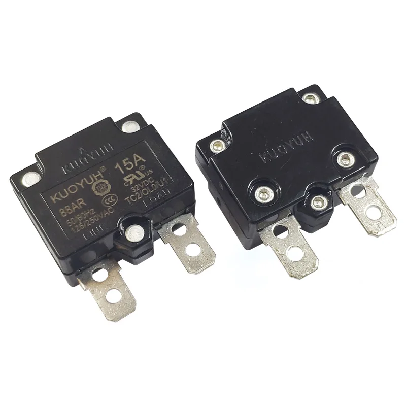 88AR 3A 4A 5A 7A 8A 9A 10A 11A 12A 13A 14A 15A Automatic Reset Circuit Breaker Overload Switch Over Current Protector for KUOYUH