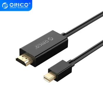 

ORICO Mini Displayport to DP HDMI DVI Cable HDMI DVI DP Male to Mini DP Male Converter for Macbook Pro Air TV PC Projector