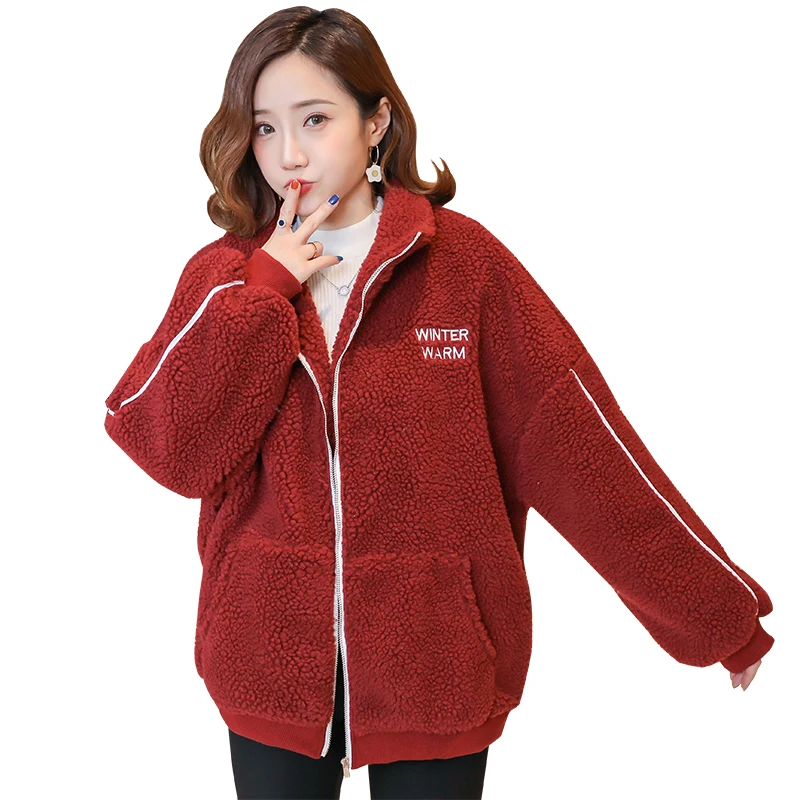 Autumn Winter Fleece Maternity Jacket Coats Baby Carrier Jacket Clothes for Pregnant Women Korean Fashion Pregnnancy Scarf