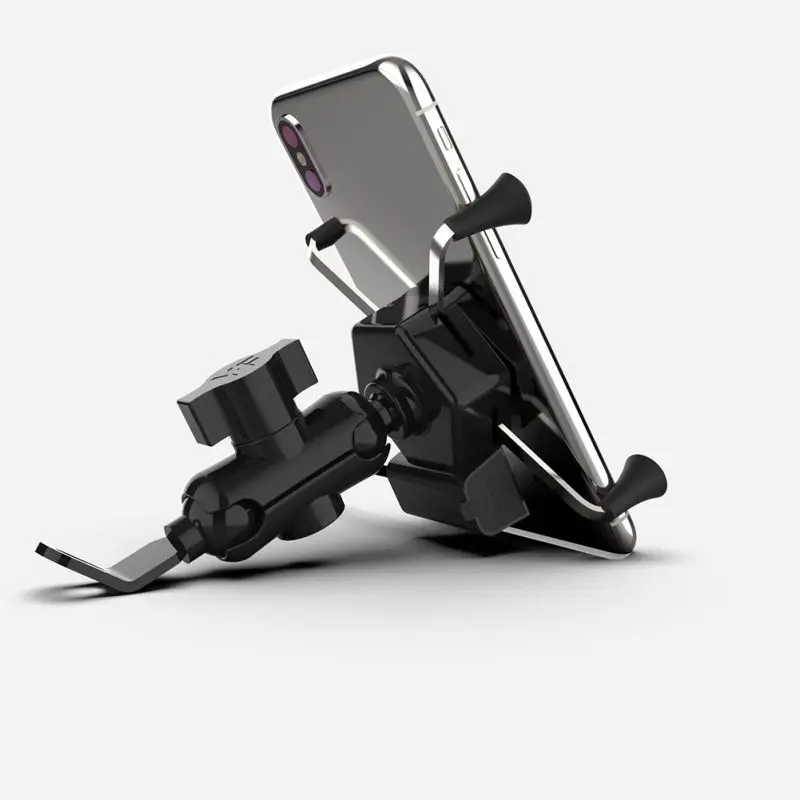 Практичное X-type зарядное устройство Держатель для мобильного телефона кронштейн скутер аксессуары для мотоциклов