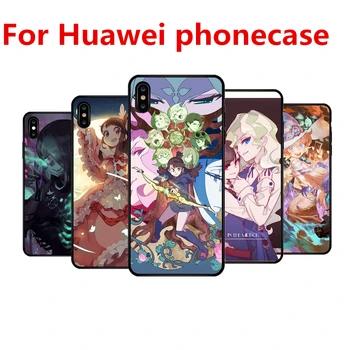 

The Little Academia Atsuko Diana Sucy Lotte Ursula Soft Phone Case Cover for Huawei P10 20 30 Mate Honor 8 9
