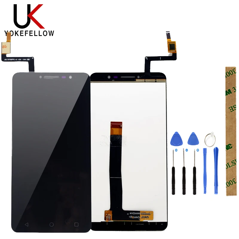 

100% Tested LCD Display For Alcatel One Touch A3 XL OT9008 9008 9008X Lcd Display Touch Screen Digitizer Assembly Replacement