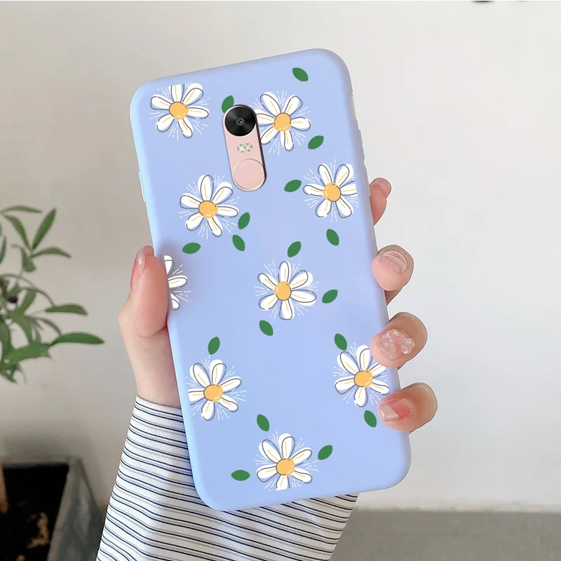 Matte Silicone Soft TPU Shell For Xiaomi Redmi Note 4 4x Note 5Pro Note 5A Cartoon Butterfly Shell For Redmi Note5a Phone Cover cell phone lanyard pouch Cases & Covers