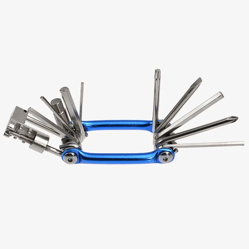 

Bicycle Repair tools 11 in 1 MTB Mountain Road Bike Tool Cycling Multi Repair Tools Fix Kit Wrench Screwdriver Chain Cutter Tool