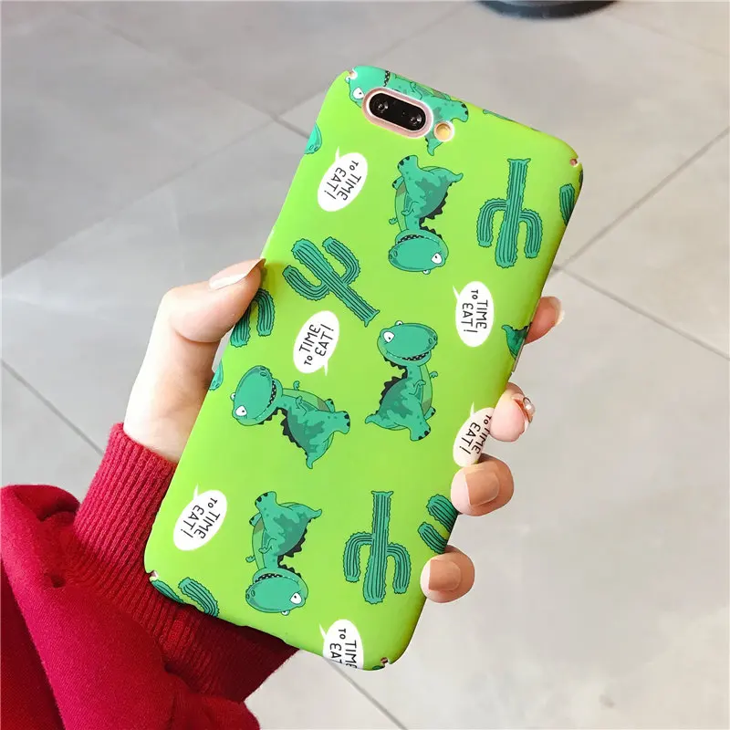 

Cartoon Cute Green Dinus Phone Cases For coque Honor 10 lite 8x 9i 10i Funny Animal Hard Cover For Honor V9 V10 V20 Shell