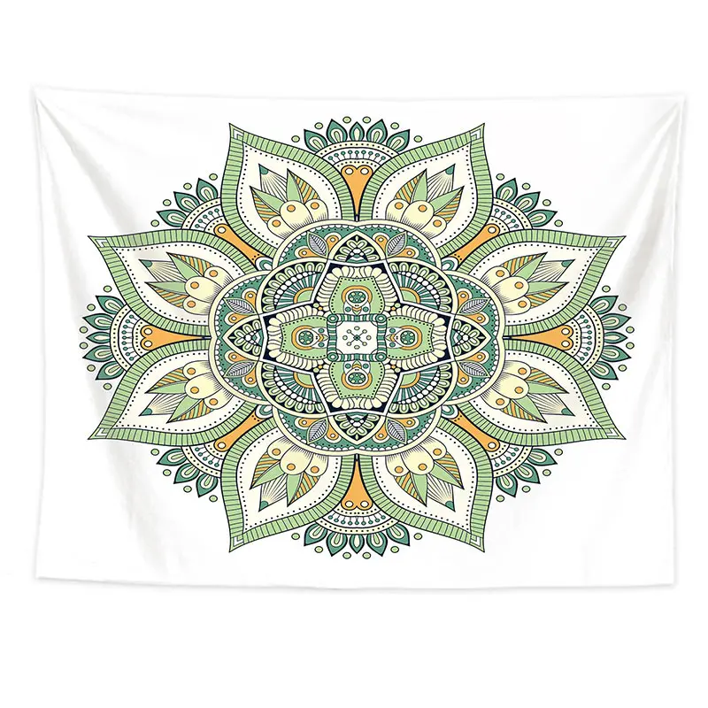 703 Индийская Мандала настенный гобелен большой размер настенное одеяло Boho Deco для спальни коврик для йоги шаль ковер высокое качество - Цвет: 703