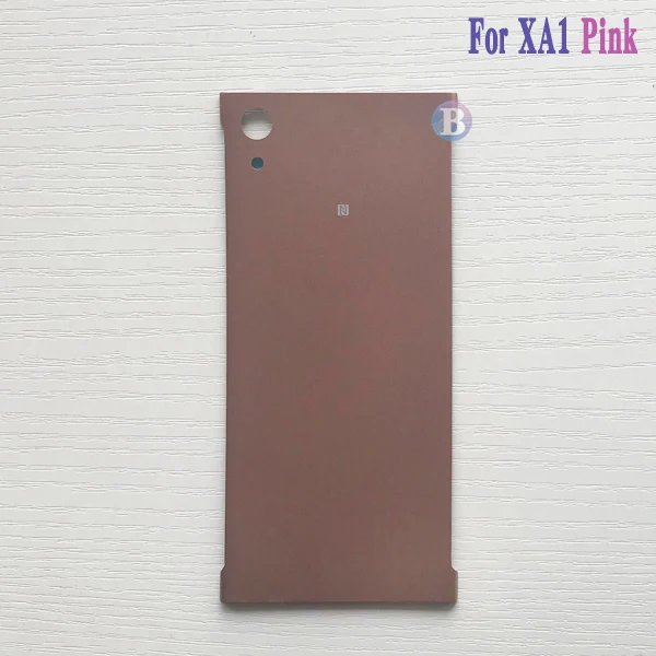 Высокое качество для Sony Xperia XA F3111, F3113, F3115/XA1 G3116 G3115 G3112 G3111 G3113 Корпус Крышка батарейного отсека двери заднего шасси - Цвет: XA1 Pink