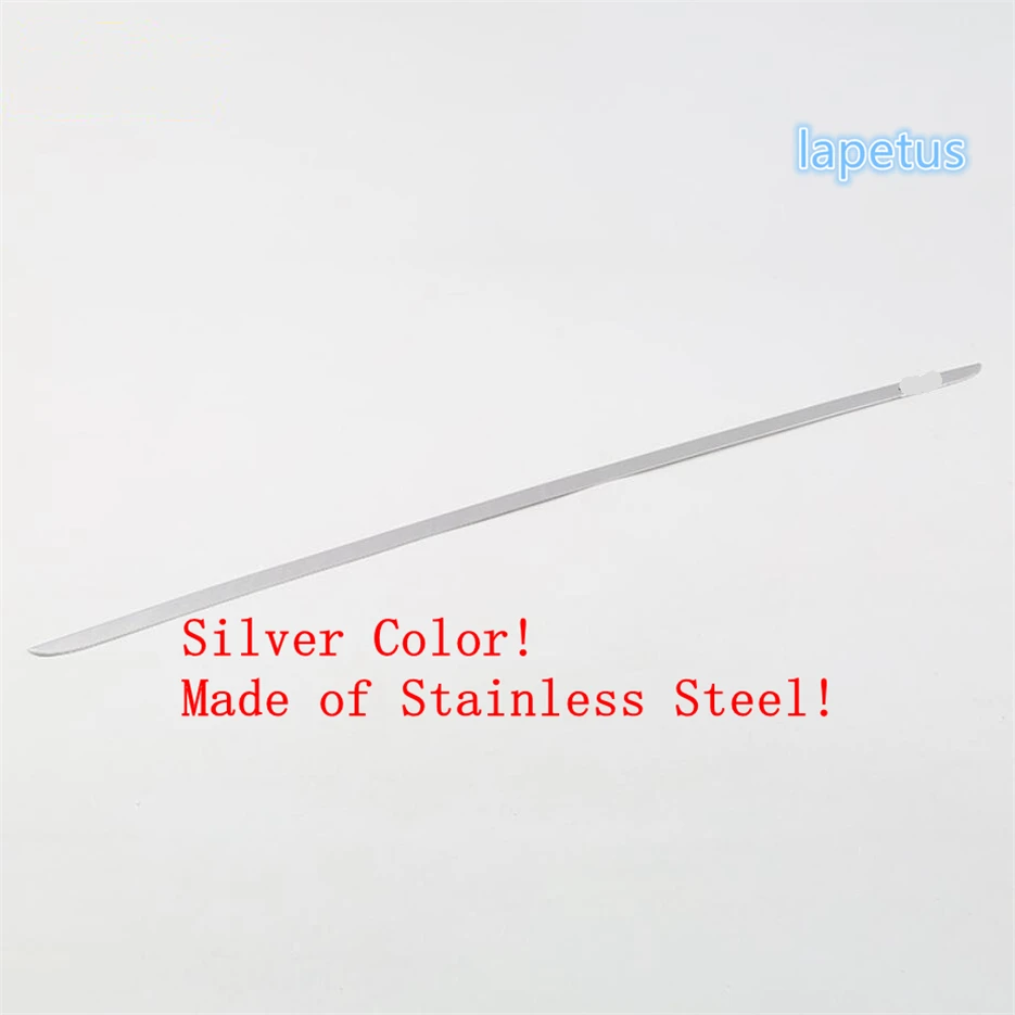 Rear Trunk Tailgate Boot Lower Edge Door Decoration Overlay Strip Streamer Lid Cover Trim Fit For Toyota C-HR CHR 2016 - 2020