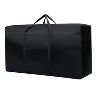 Unisex Foldable Oxford Cloth Luggage Bag Large Capacity Dustproof Storage Bags Thickened Portable Thin Duffle Bag Big Moving Bag 1
