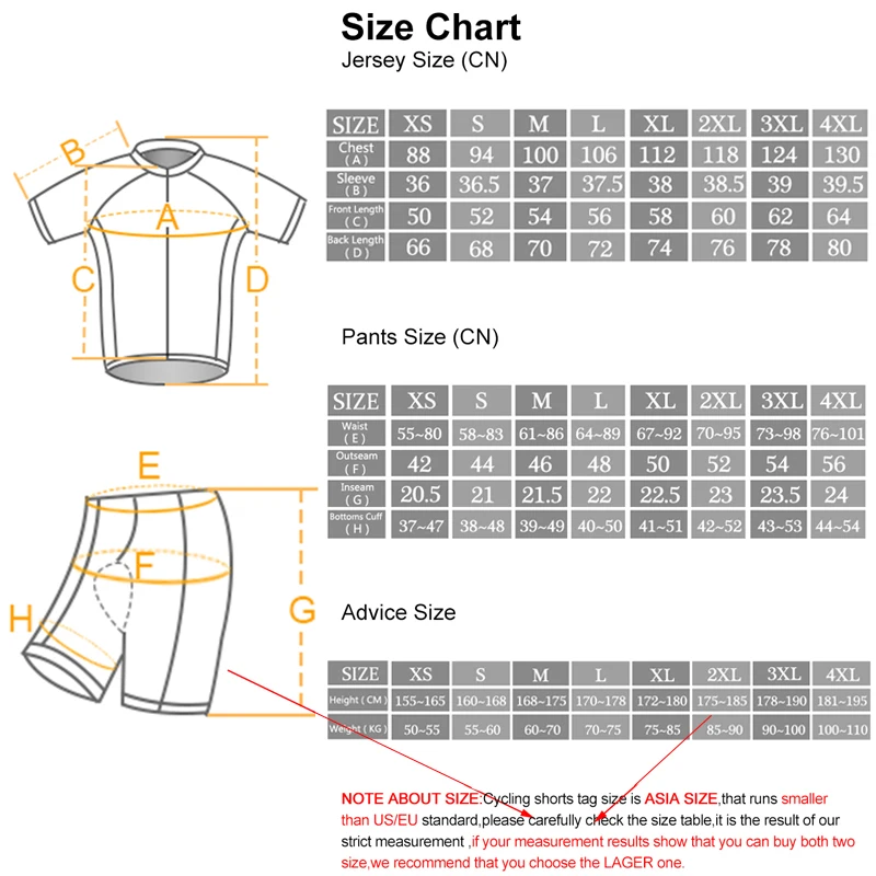 ⭐️動画あり⭐️新製品 X-TIGER サイクルジャージ 上下セット X-tiger Cycling Sets Bike Uniform Summer Cycling Jersey Set
