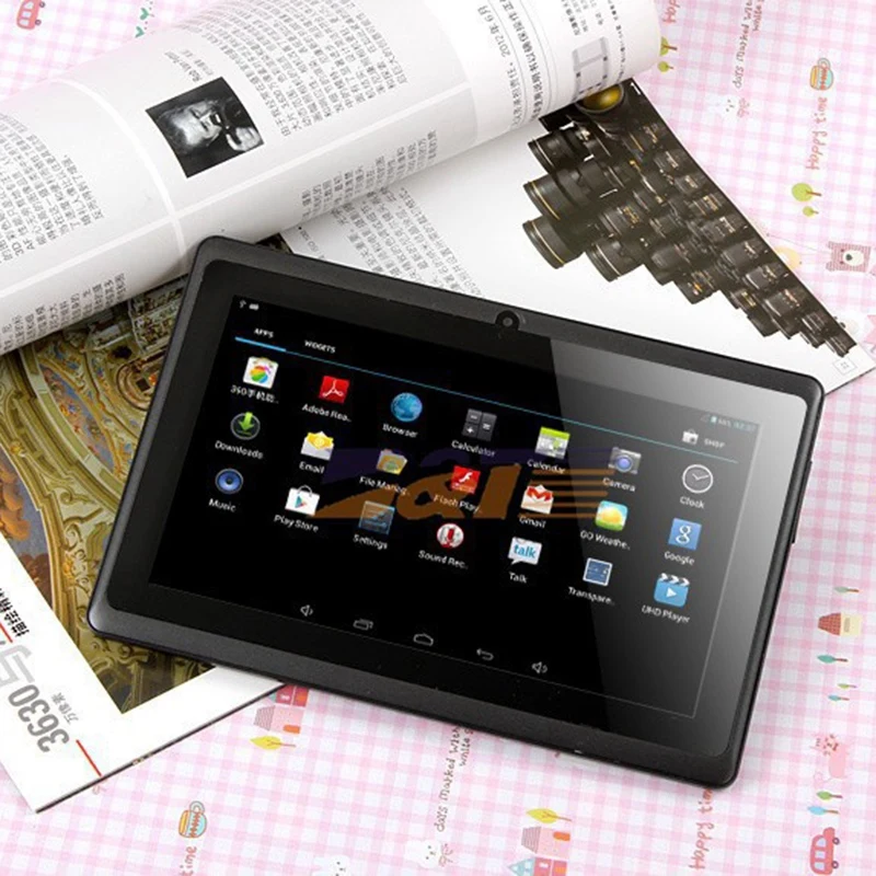 Tablet 7 Polegadas Kids Android Quad Core Dual Câmera Wifi 1+16GB Presente Jogo De Educação 