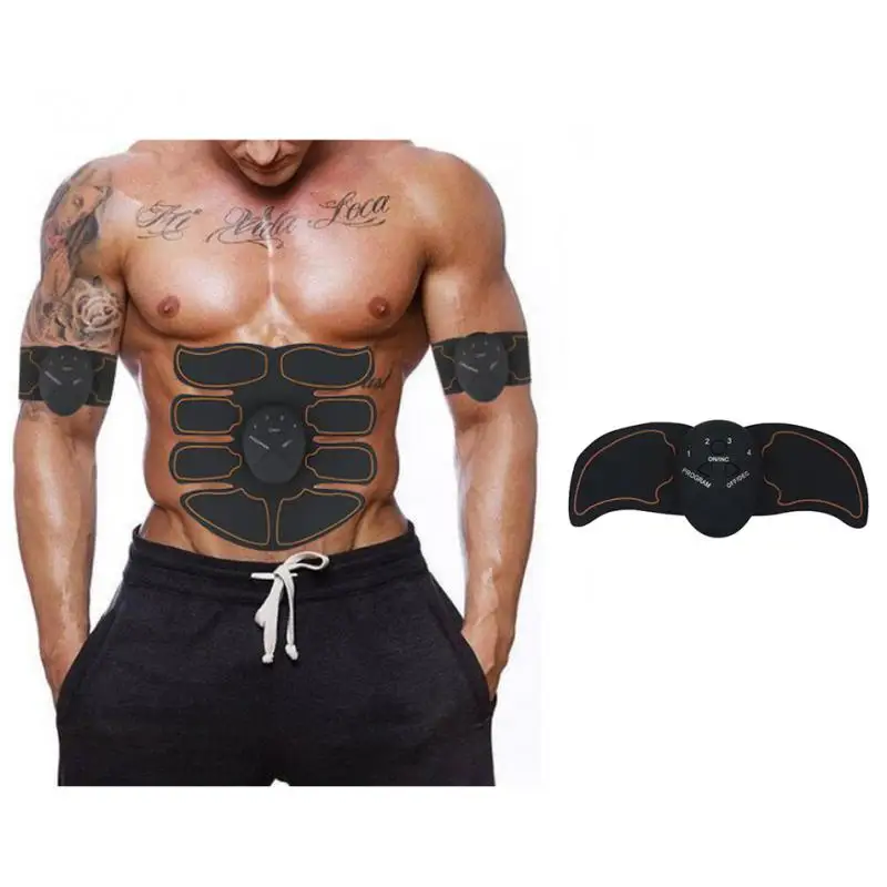 Electric Muscle Stimulator Ultimate ABS Simulator Waist Training Body Abdominal Muscle Exerciser pro Fitness Equipment