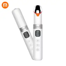 Xiaomi Mijia WéllSkins, массажер для глаз, палочка, ЖК-дисплей, цветной светильник, USB, массажная палочка для глаз, массажная палочка с подогревом, магнитная вибрация, Уход за глазами