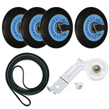 

DC97-16782A Dry Washing Machine Wheel Set Dryer Repair Kit for Samsung Dryer Belt Dryer Kit