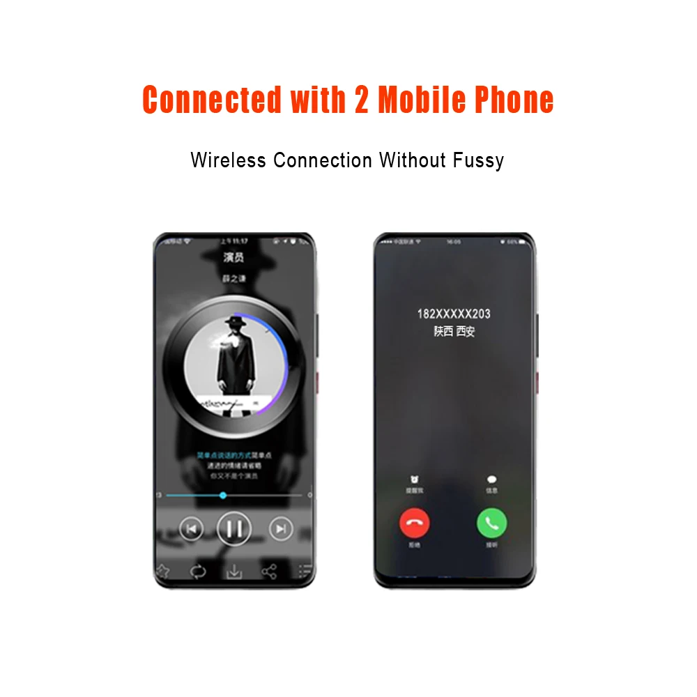 connected with 2 mobile phones