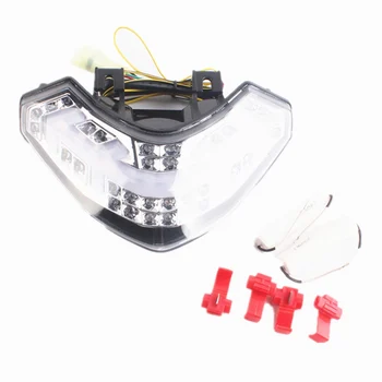 

1 SET Motorcycle LED Integrated Turn Signals Tail Light For DUCATI MULTISTRADA 1200 2010-2014 Clear Brake Lights & Running Light
