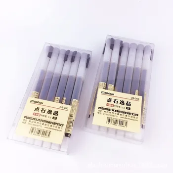 

12Pcs/Set MUJI Style 0.5mm Water-based Gel Pen Black/Red/Blue Ink Pen Maker Pen School Office Supply Stationery For Student