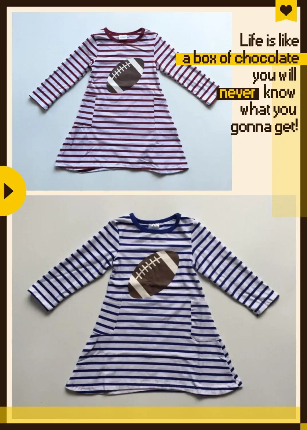 Детское платье для игры в футбол, одежда для девочек, бейсбольное платье в полоску для девочек, детское платье для игры в мяч, осеннее платье для девочек