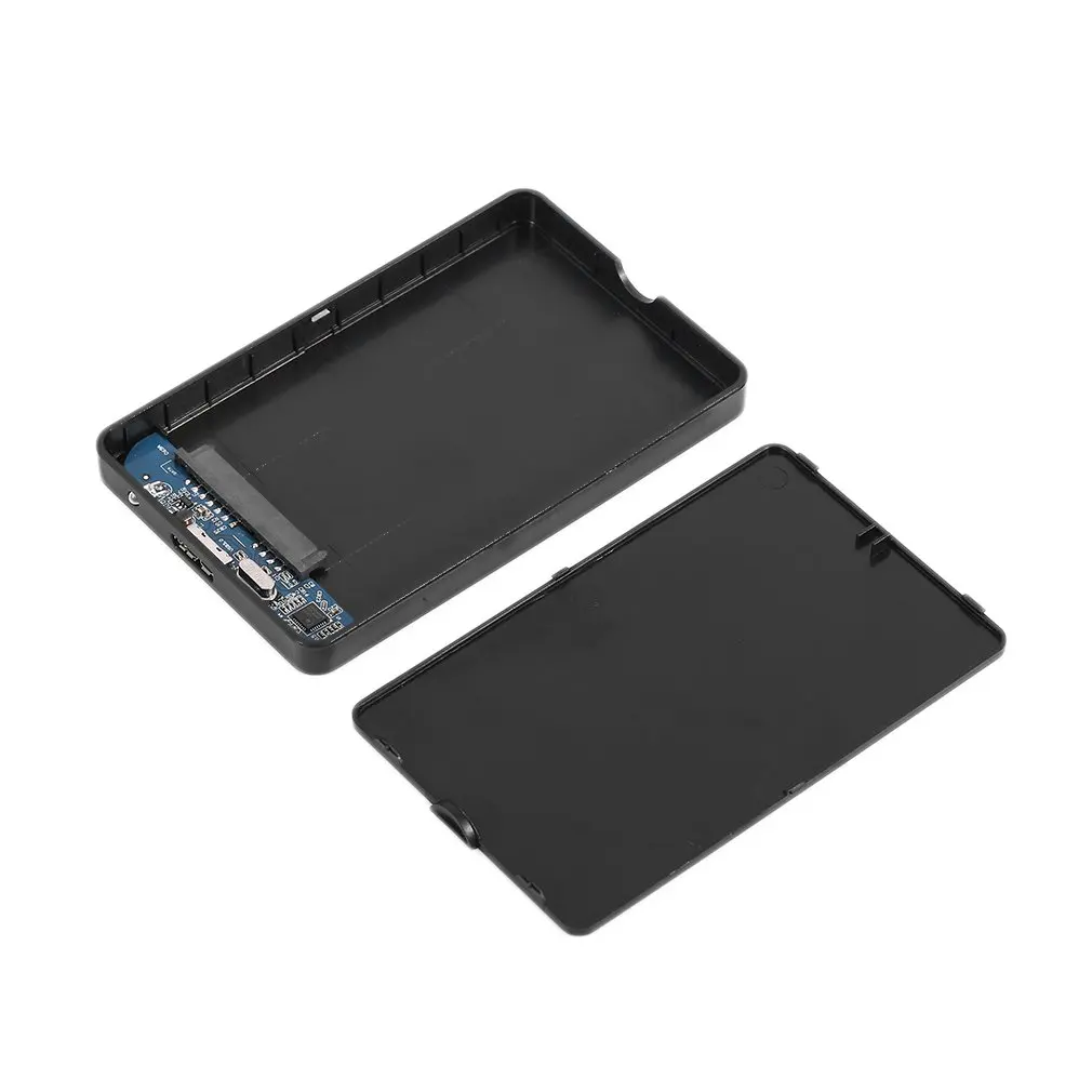 Высокоскоростной USB 3,0 жесткий диск Внешний корпус Чехол 2,5 дюймов SATA HDD корпус ABS коробка для жесткого диска 3 цвета на выбор
