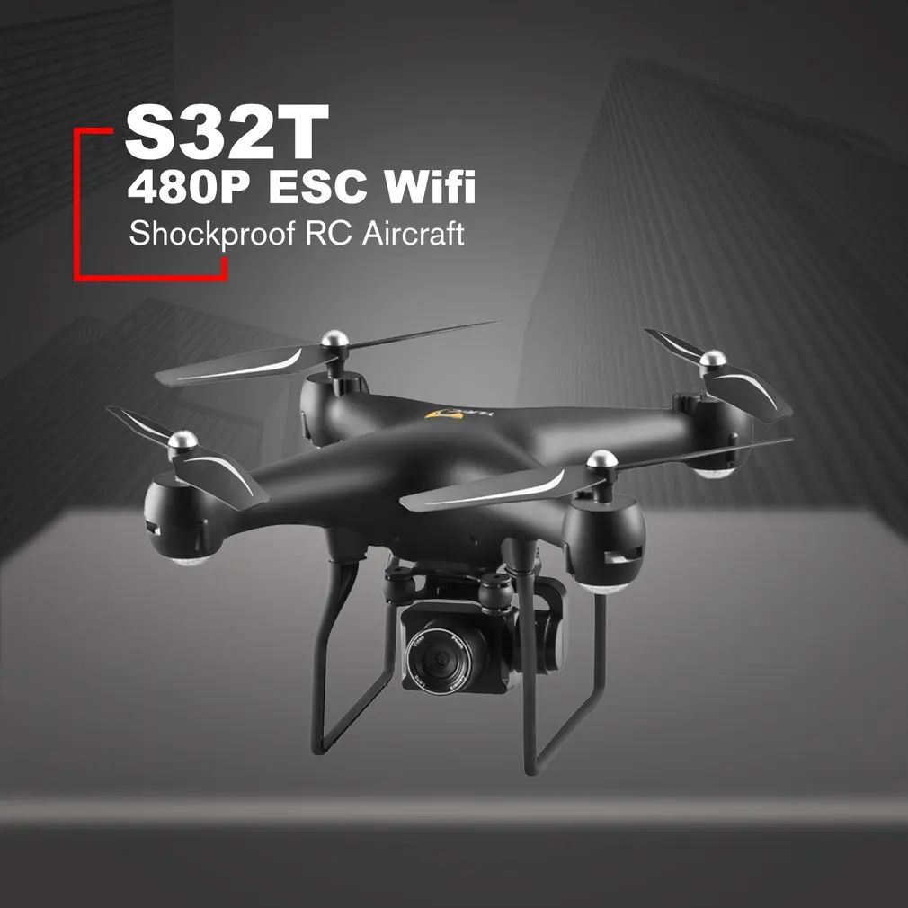 S32T ESC VR3D режим 360 градусов флип и рулон 480 P/1080 P ESC объектив долгий срок службы батареи HD жестовая камера Дрон ударопрочный RC самолет
